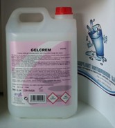 Ref: QHZ900  jabón de manos "GELCREM"  Garrafas de 5 litros.
