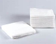 Ref: SP4040 Servilletas blanca lisa 2 capas de 40x40 pasta Pack de 50 uds.